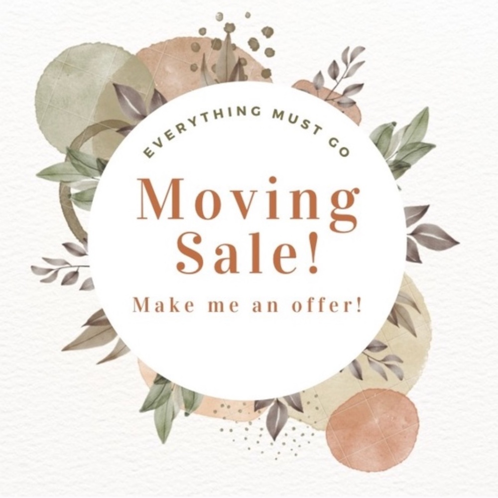 moving sale! send me an offer :)